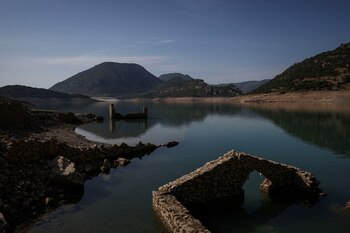 Dimitris Giannopoulos, alcalde de Dorida,