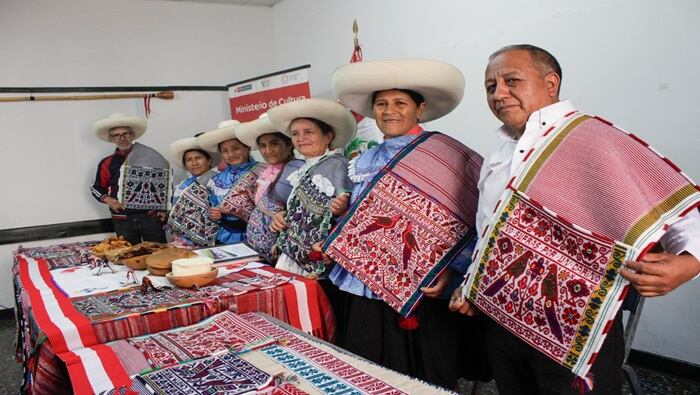 La pieza, recientemente reconocida como Patrimonio Cultural de la Nación, resume siglos de historia, arte y espiritualidad andina. (Gob)
