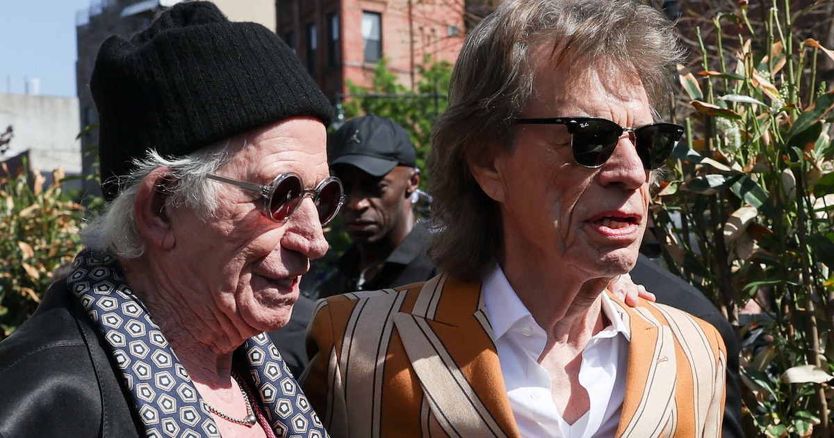 Mick Jagger and Keith Richards advance the new Rolling Stones album looking at the United States between love and criticism