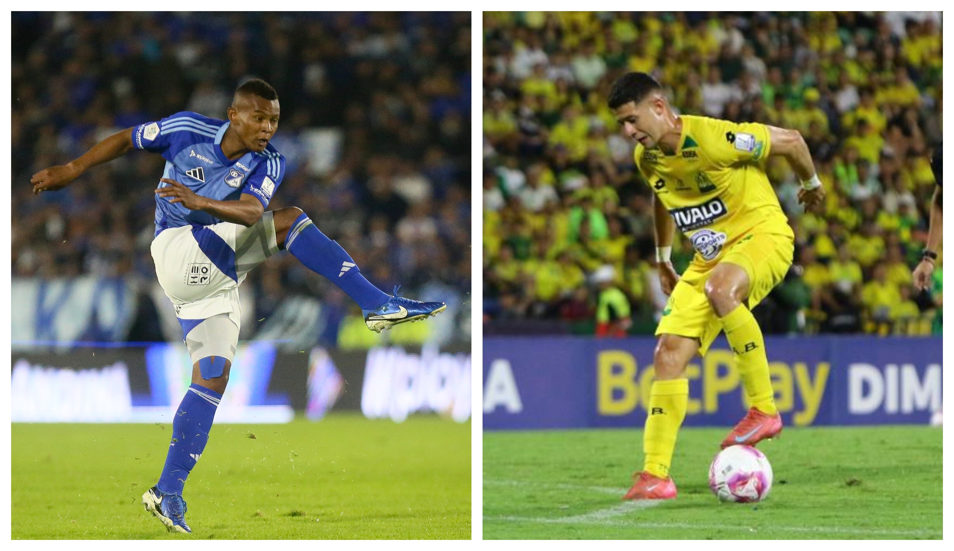 Millonarios y Atlético Bucaramanga cierran la fecha 16 de la Liga BetPlay en el estadio El Campín - crédito Colprensa