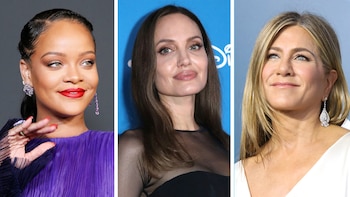 Rihanna, Angelina Jolie y Jennifer