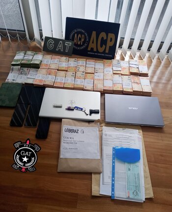 En el allanamiento se secuestró