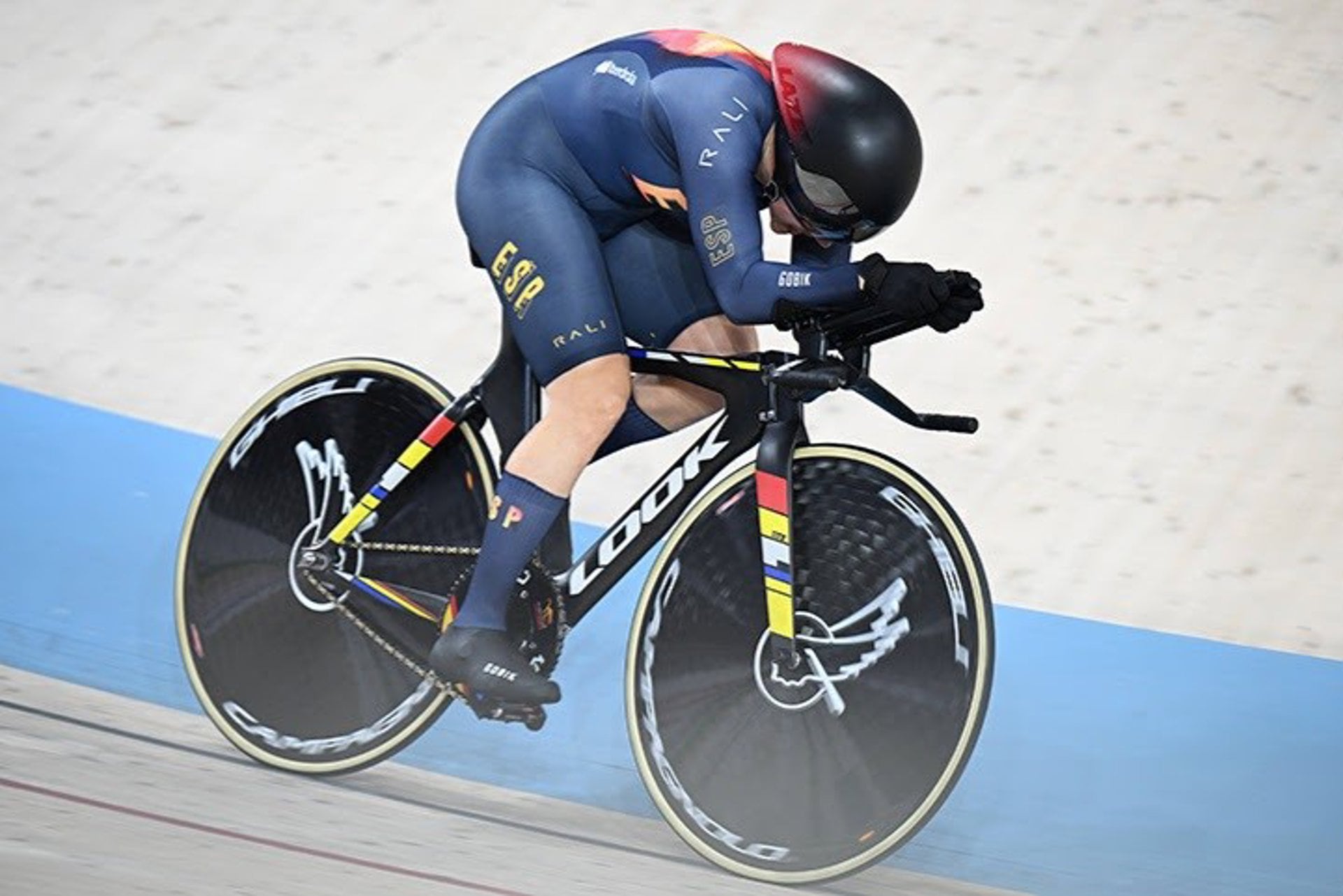 Helena Casas marca otro récord de España del kilómetro contrarreloj en el Europeo de Konya