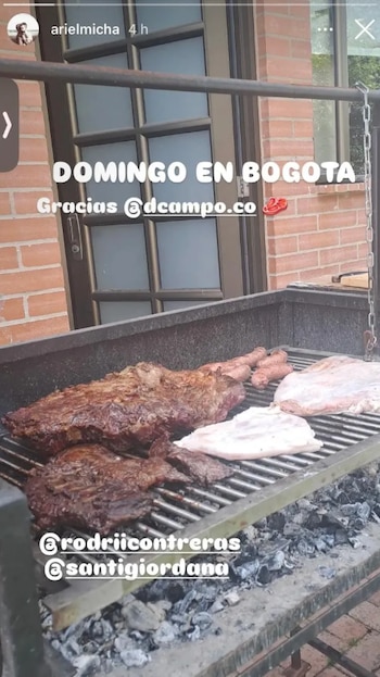 En la historia del director deportivo de Millonarios reapareció Santiago Giordana-crédito Instagram