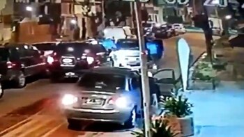 Los delincuentes cruzaron su vehículo