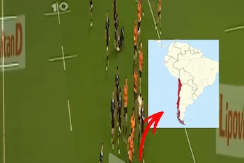 El meme de los All Blacks sobre Chile