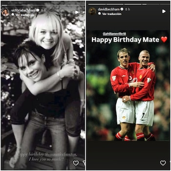 (Instagram/@victoriabeckham/@davidbeckham)