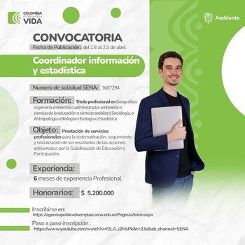 Debe contar con una experiencia