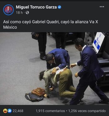 Miguel Torruco arremetió contra Quadri