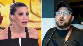 Virginia Gallardo y Dante Liporace,