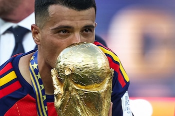 Final Copa Mundial de la FIFA 2026 – Argentina Vs España - Festejos España jugadores