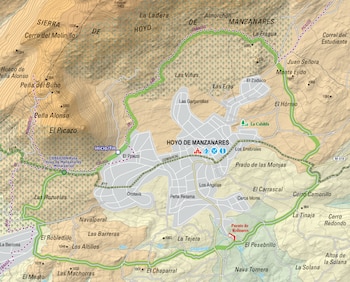 Ruta de Hoyo de Manzanares,