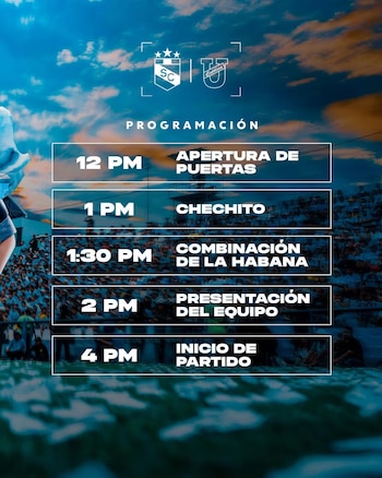 Cronograma de la Tarde Celeste