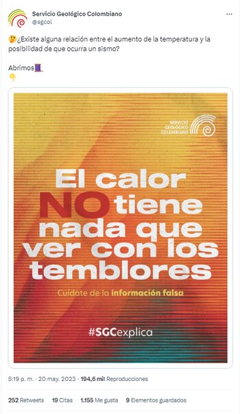 Según el órgano de monitoreo