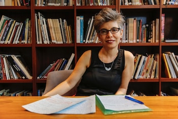 María Laura Rosa, en un