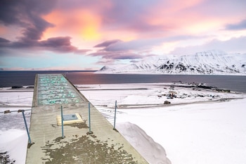 Bóveda Global de Semillas de Svalbard. (Michael Major/Wikimedia Commons)