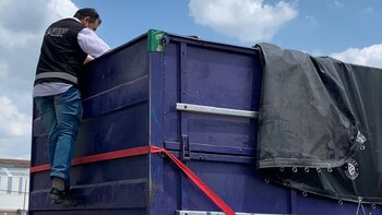 Personal de Afip en el