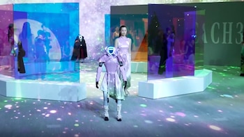 Pasarela de robots