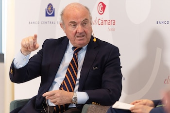El vicepresidente del Banco Central Europeo, Luis de Guindos.
Concha Ortega Oroz / Europa Press