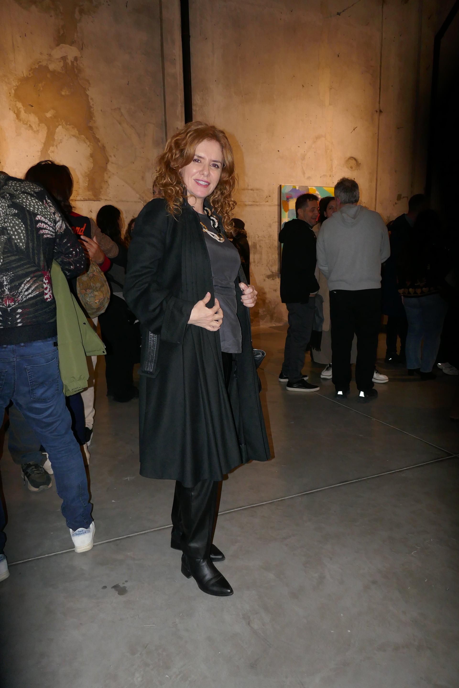 La artista plástica, Karina El Azem