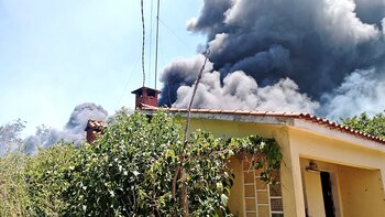 Incendio en Camino de M.