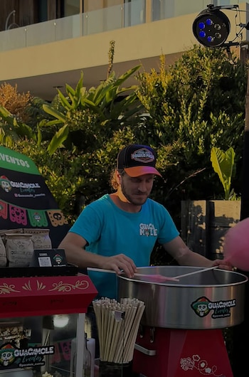 Para la celebración, Wanda contrató