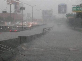 Las lluvias han dejado anegaciones