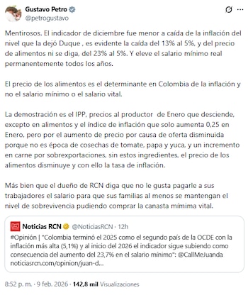 El jefe de Estado sostuvo