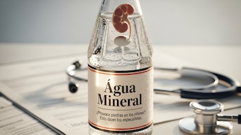 ¿Tomar agua mineral provoca piedras en los riñones? Esto dicen los especialistas