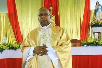 El régimen de Nicaragua impidió el reingreso del párroco a su país en julio de 2024 tras un viaje al exterior. (Foto: redes sociales)