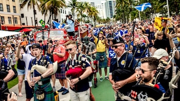 Brasil y Escocia se han apoderado de Miami. ¿Es la mejor fiesta del Mundial?