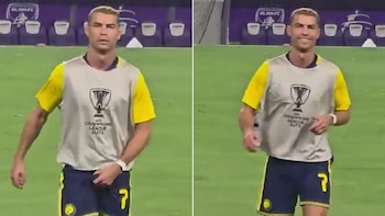 el gesto de Cristiano Ronaldo