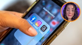 Composición fotográfica infobae (EFE/Tik Tok/@mariaperadorcriminologia)