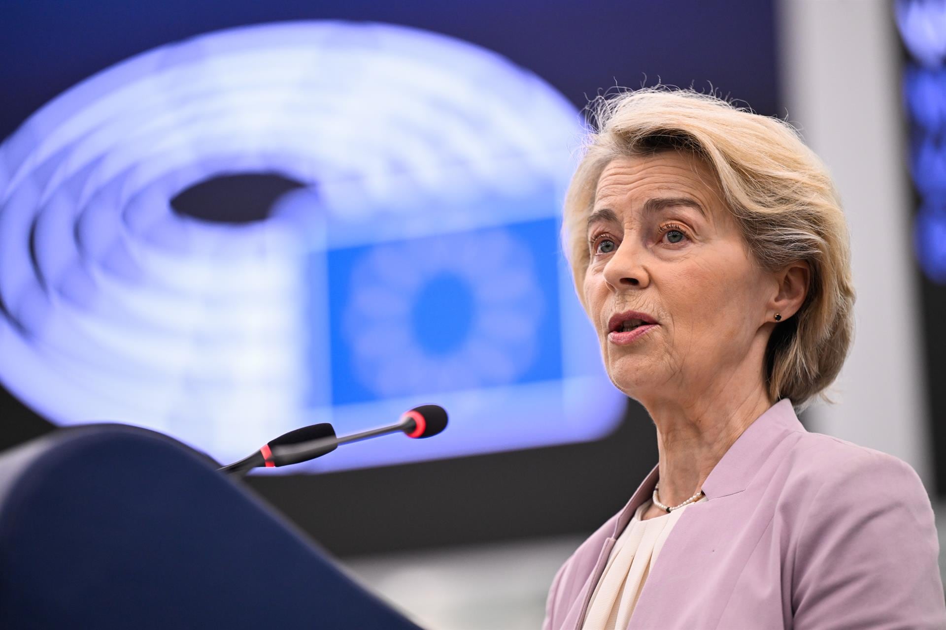 La presidenta de la Comisión Europea, Ursula Von der Leyen (Europa Press)