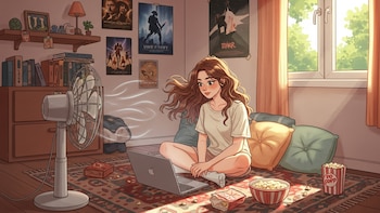 “Mi vida es como la de una mujer de 80 años”: la revolución de quedarse en casa viendo películas en verano en vez de viajar y publicar en TikTok