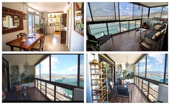 Cocina y terraza de la