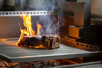 Una carne cocinada en el