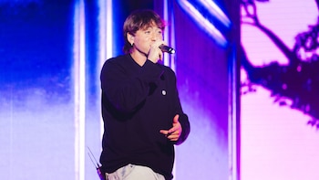 Paulo Londra cantó ante una