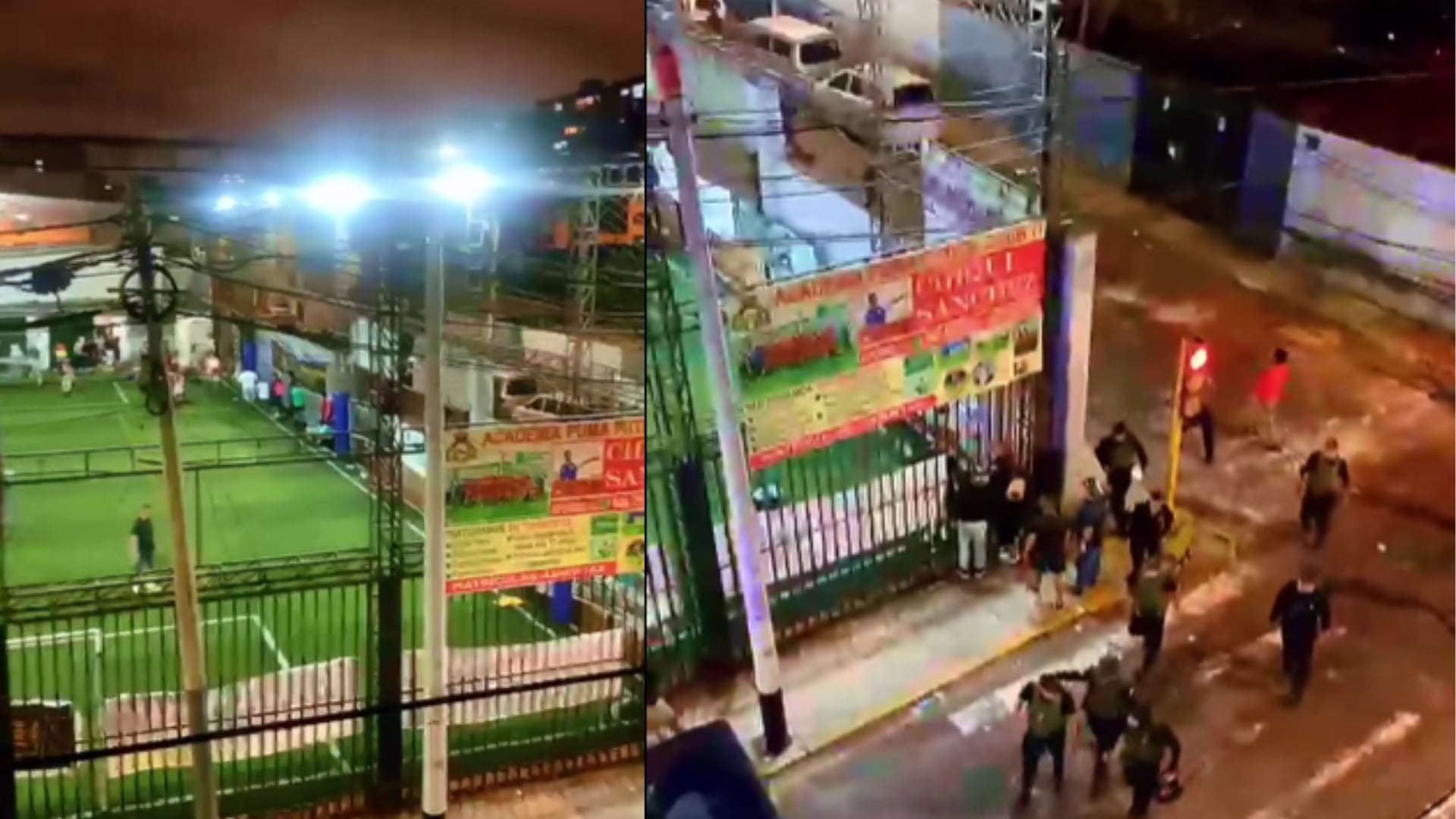 Balacera en San Miguel causa pánico entre los asistentes de un campeonato de fulbito