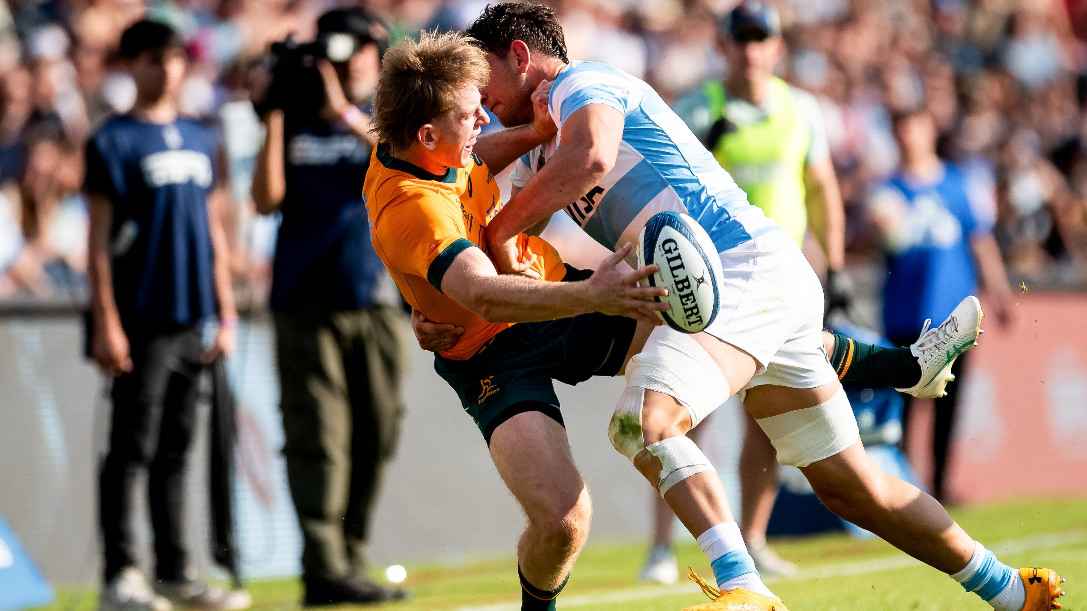 Los Pumas se medirán con Australia en Jujuy (AFP)