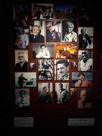 Una pared en el Museo