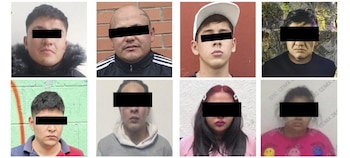 Los 24 presuntos delincuentes fueron