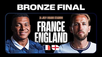 Dónde ver Francia vs Inglaterra HOY en Perú: canal tv online del partido por tercer lugar del Mundial 2026