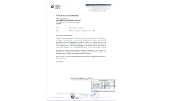 Maricarmen Alva solicitó viáticos y