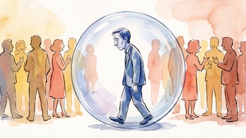 Por qué sentirse solo puede pesar más que el aislamiento social, según un estudio