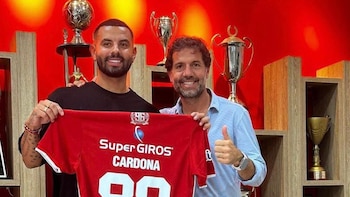 Edwin Cardona se fue de Racing y acordó su llegada a un grande de Sudamérica