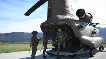 Un helicóptero italiano de operación EUFOR Althea se estrella en el norte de Bosnia