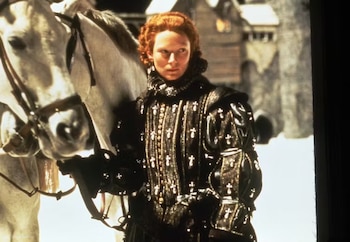 La actriz Tilda Swinton representa