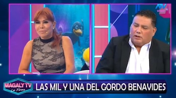 Alfredo Benavides asegura que tuvo miedo de trabajar con Magaly Medina. Captura: Magaly TV La Firme.