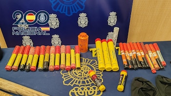 La policía evita un enfrentamiento entre ultras del Deportivo y el Leganés e interviene palos y armas blancas